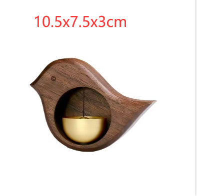 Black Walnut Suction Door Copper Bell